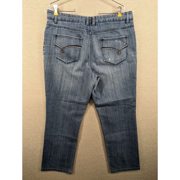 Sonoma Blue Jeans Size 12 Short Original Straight -0424B162 - Picture 4 of 8